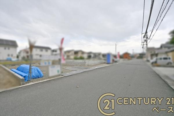 クレイドルガーデン下永 １号棟 ／新築一戸建の前面道路含む現地写真|■現地撮影写真■お気軽にお問い合わせくださいませ！