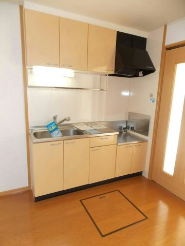 ソレイユ友Ｂ棟のキッチン