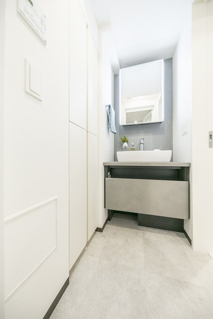 ルジュール神田須田町の洗面所|※写真は同タイプ住戸です。