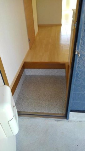 プラスパーハイツＢの玄関