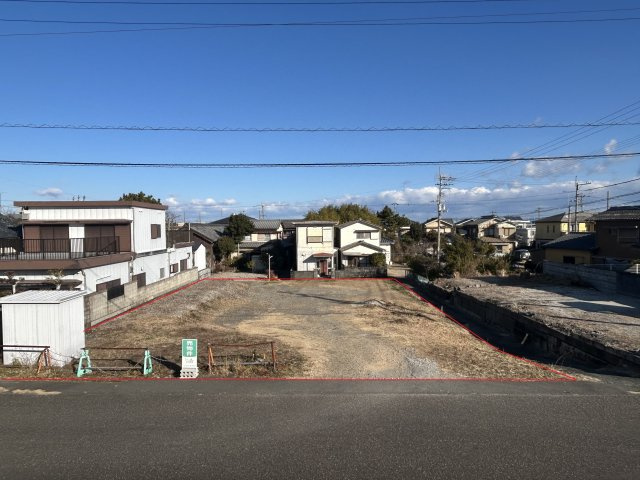 阿南市那賀川町中島土地の外観