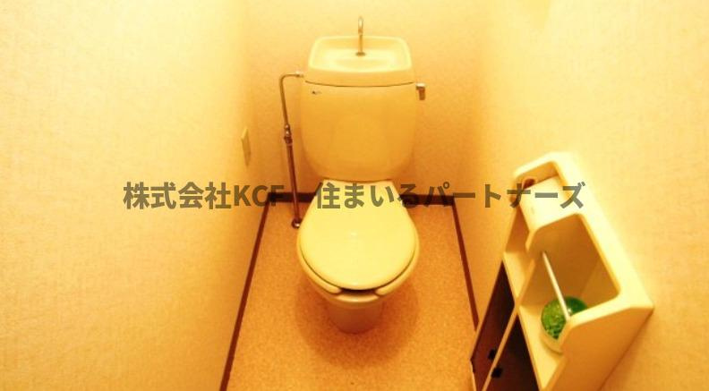 久留米市合川町のハイツのトイレ|コンパクトで使いやすいトイレです