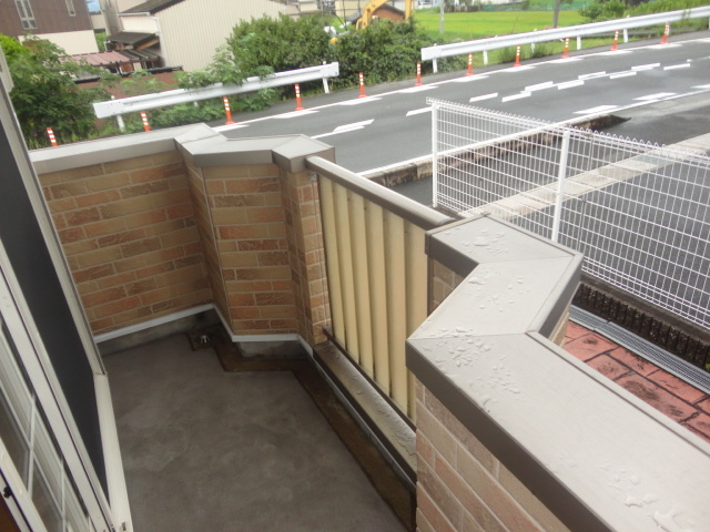 メゾン・ド・弦月のバルコニー