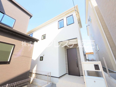【外観】 | 奈良市宝来町の新築一戸建 全４区画 | 現地写真（２号地外観）堂々完成！実際の建物内をご内覧できます♪※現地に係員は常駐しておりません。