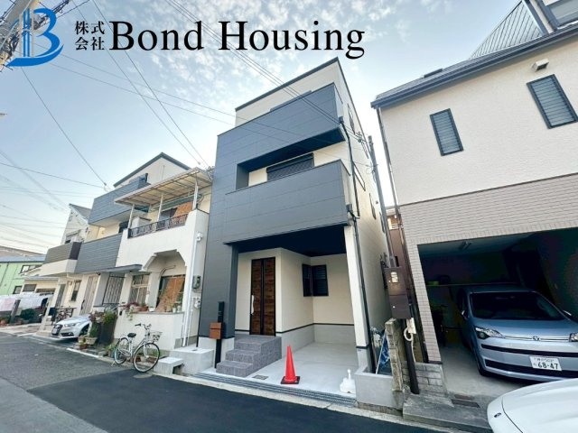 山陽「西舞子」徒歩9分・閑静な住宅街　西舞子4丁目の前面道路含む現地写真