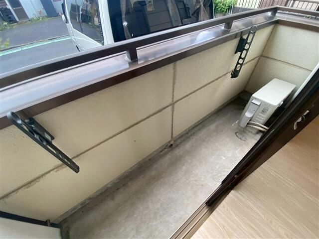 鎌倉ハイツのバルコニー