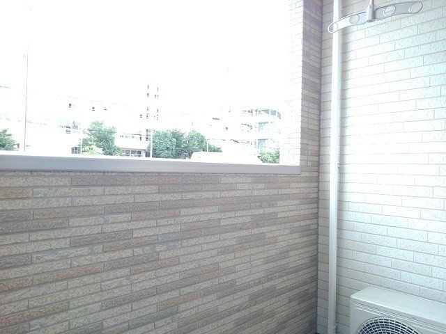 シャルマン大蓮北のバルコニー