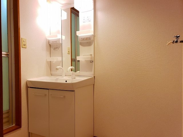 高安グリーンハイツの洗面所