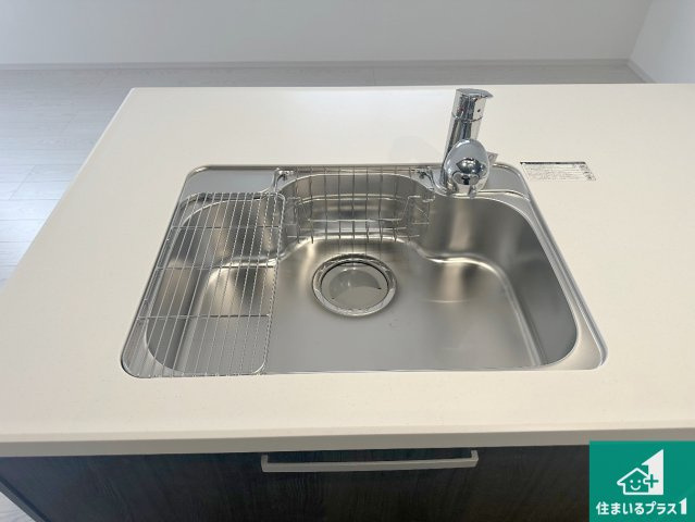 豊中市東豊中町　第1期　新築一戸建ての設備|洗い物も楽にできる、広々シンク！