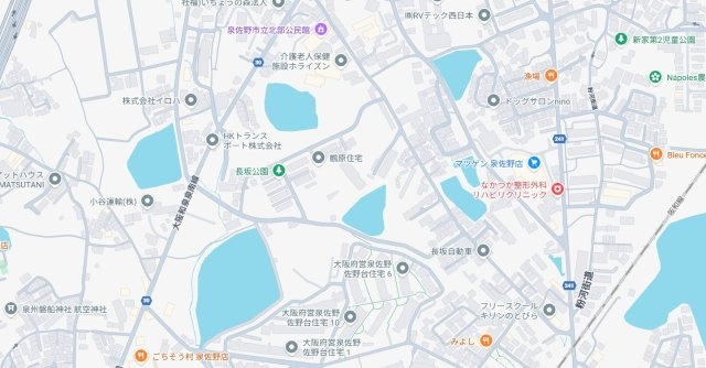 泉佐野市鶴原　第2期　新築一戸建ての地図