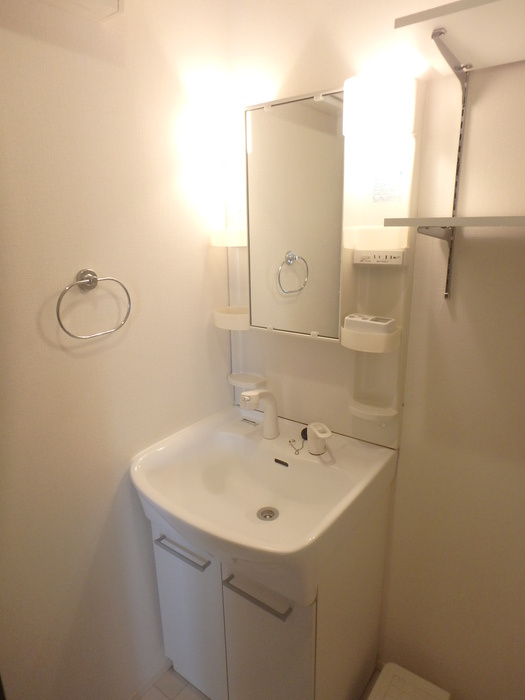 グランディフローラの洗面所