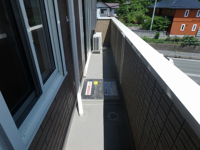 グローリアスⅢのバルコニー