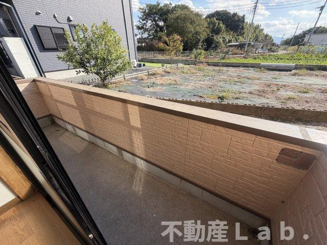 エルムハウスのバルコニー