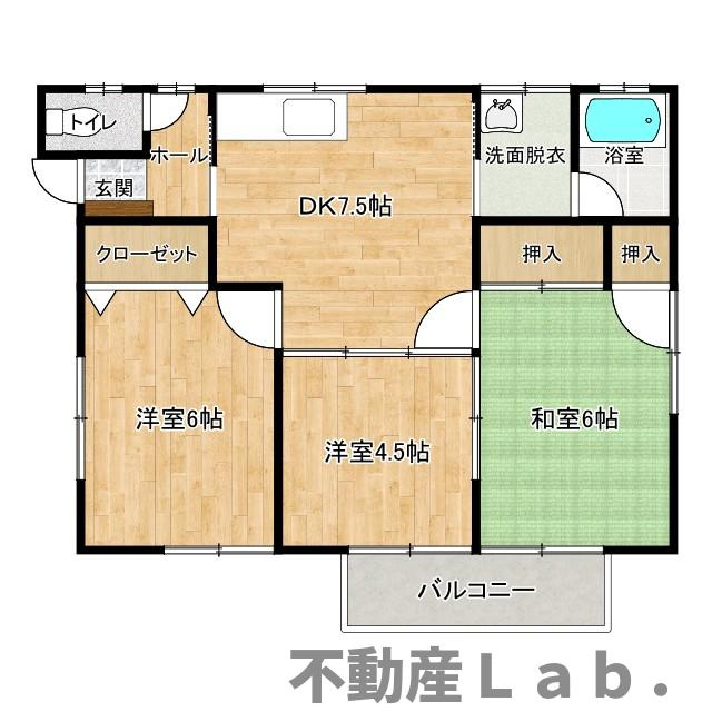 エルムハウスの間取り