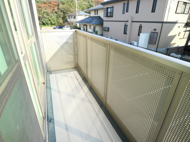 レトア歴木Bのバルコニー|※他号室の写真です