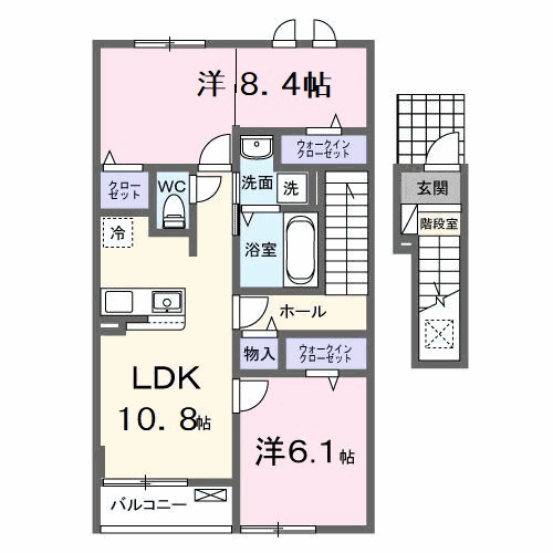 apartment 領家町 本荘ケ内