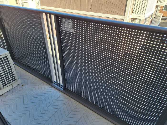 ラポール　Bのバルコニー