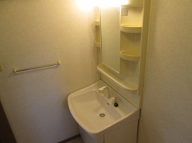 脱衣スペースもあります