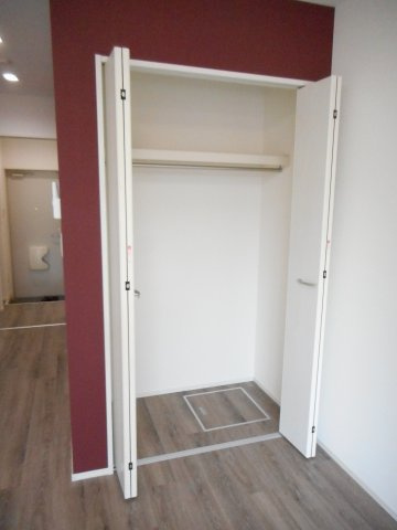 ちょっとした収納スペースも充実しています