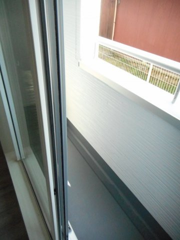 落ち着いた時間を過ごせるバルコニーです