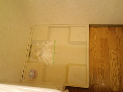 【その他】 | プリムローズ | ドラム式も置ける洗濯機置場