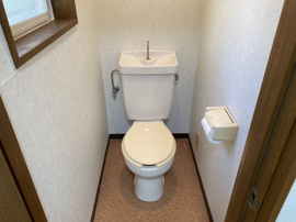 シンプルで使いやすいトイレです