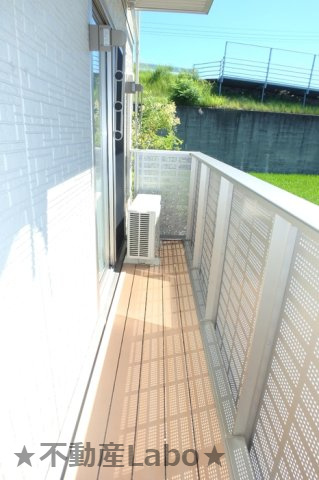 サクラディアのバルコニー