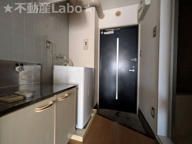 リベロハイツの玄関