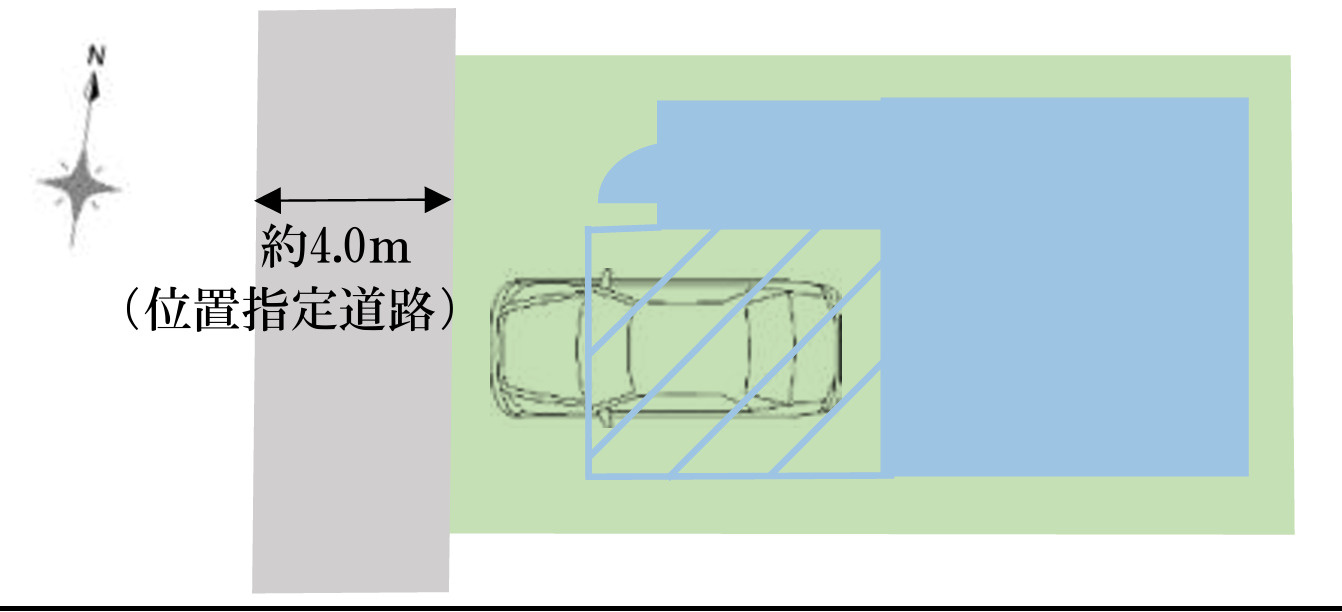 新築/和光市新倉２丁目　５期の区画図|駐車場あり（車種による）