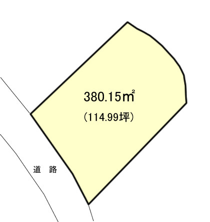 伊東市　宇佐美みのりの村の土地図