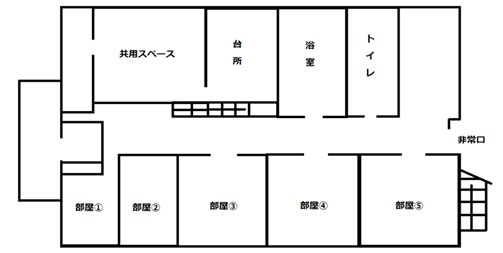 【間取り】 | 桐山寮