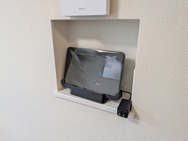 八王子市　散田町　新築一戸建て　２期のセキュリティ|～タブレットタイプのTVモニター付インターホン　訪問者の確認に便利です～