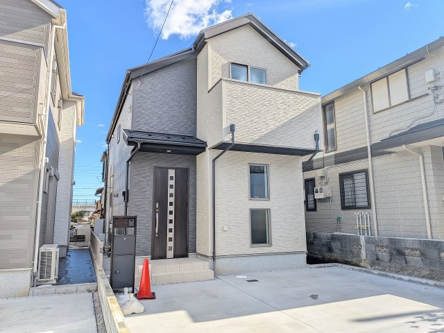 八王子市　散田町　新築一戸建て　２期の外観|～西八王子駅徒歩13分　耐震等級3・断熱等級6　周辺環境の整った新築一戸建て～