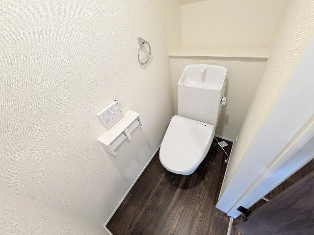 八王子市　散田町　新築一戸建て　２期のトイレ|～暖房温水洗浄機能付きトイレ　冬場は特に嬉しい機能ですね～