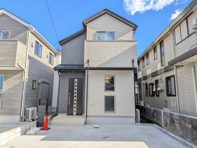 八王子市　散田町　新築一戸建て　２期の外観|～西八王子駅徒歩13分　耐震等級3・断熱等級6　周辺環境の整った新築一戸建て～