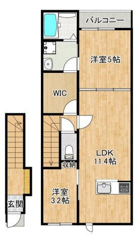 L-bloom東櫛原の間取り