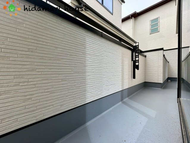 見沼区東大宮6丁目68　新築戸建　ハートフルAのバルコニー