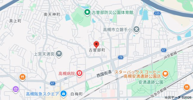 ラマージュⅢの地図