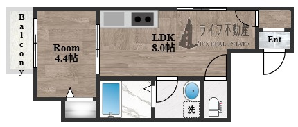 グランコスモの間取り