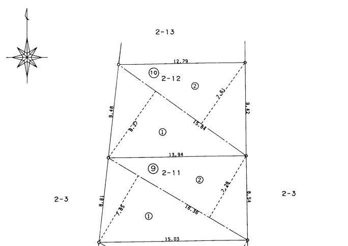 八街市文違の土地図