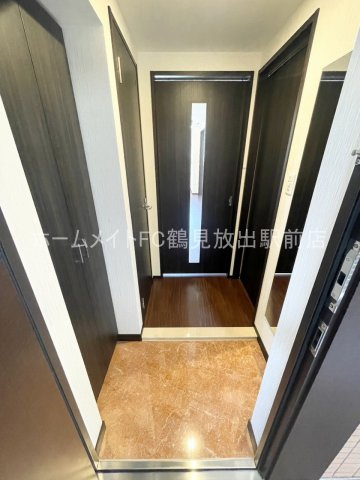 東大阪市長田中１丁目の賃貸マンションの玄関