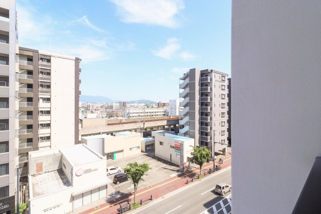 サヴォイ箱崎セントリシティ　6階の展望|別号室のものになります。現状優先。