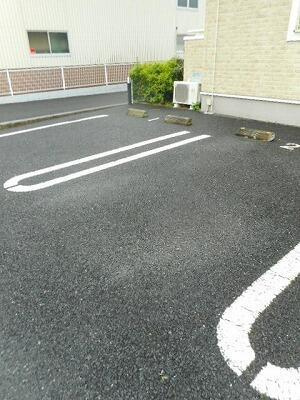 ブリーズベルⅡの駐車場| 