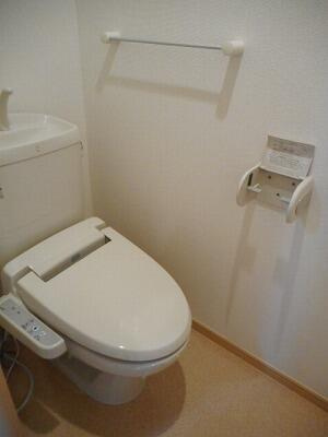 ブリーズベルⅡのトイレ| 