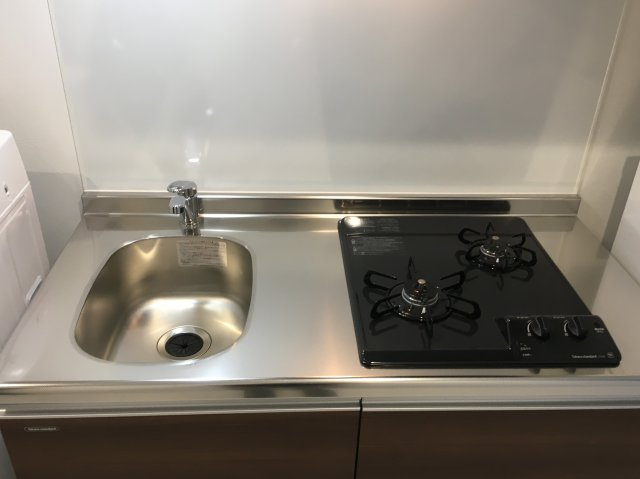 ザ・テラス大道のキッチン|キッチンです（ガスコンロ2口）