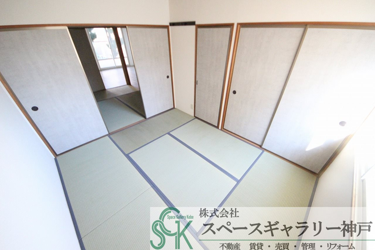 魚住Sハイツ35の寝室
