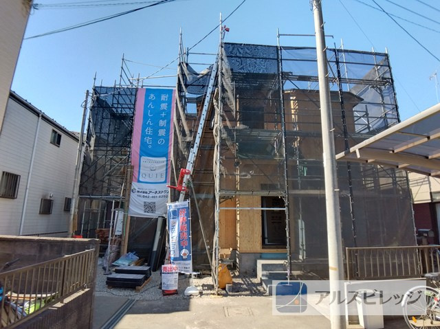 新築/立川市砂川町１丁目　第２４全１棟の外観|整形地です