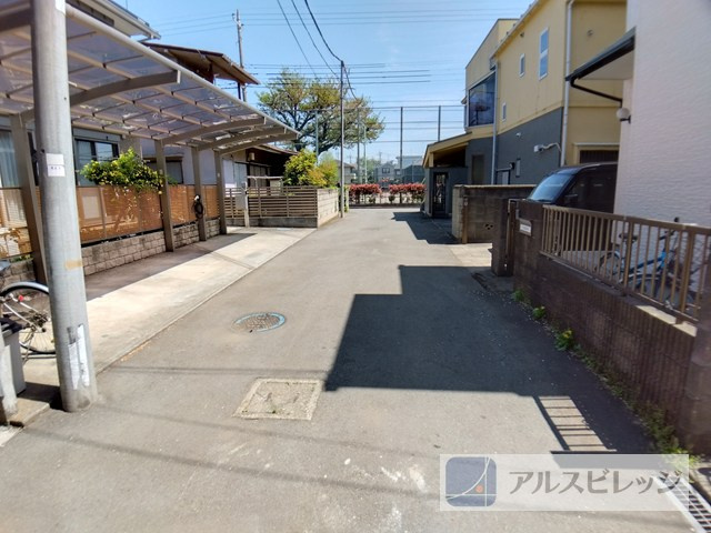 新築/立川市砂川町１丁目　第２４全１棟の前面道路含む現地写真|前面道路含む現地写真です