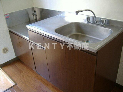 【キッチン】 | パールハイツ | きれいなキッチンです