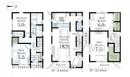 さいたま市北区植竹町1丁目　新築一戸建て　リーブルガーデン　01